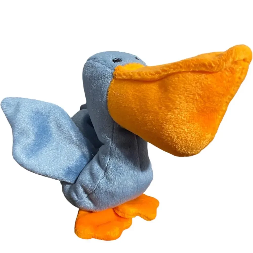 Vintage‎ 1996 Ty Beanie Baby blue pelican named Scoop